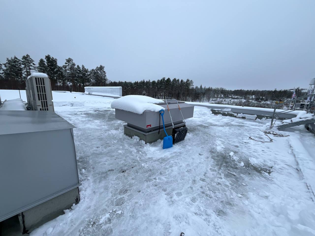 Snöskottning och takskottning